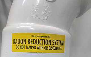 Radon reduction system