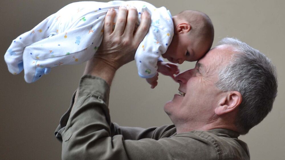 Grandpa and his grandbaby